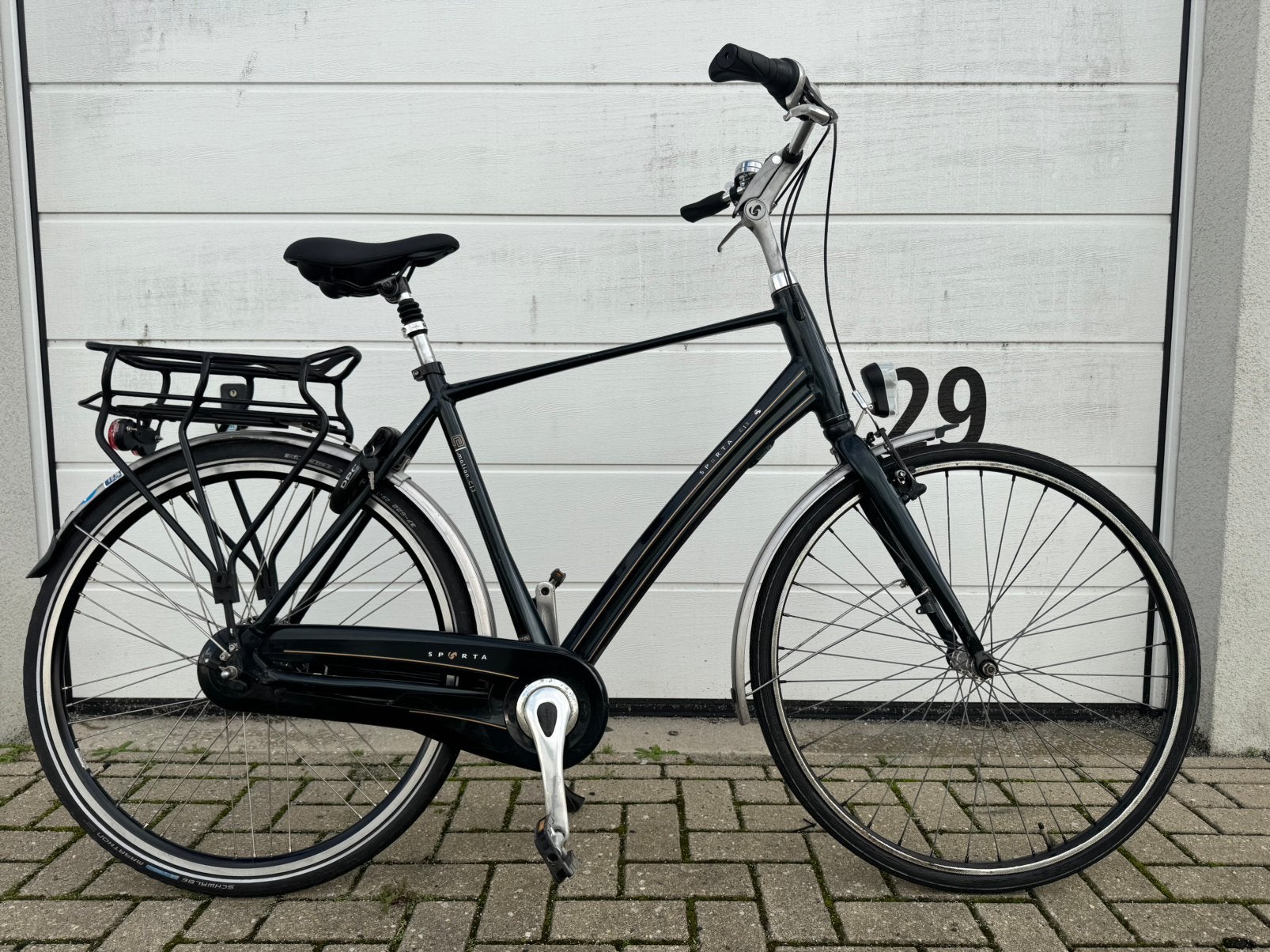 Prachtige Sparta herenfiets 57 cm, Fietsen en Brommers, Ophalen, Sparta, Versnellingen, Zo goed als nieuw