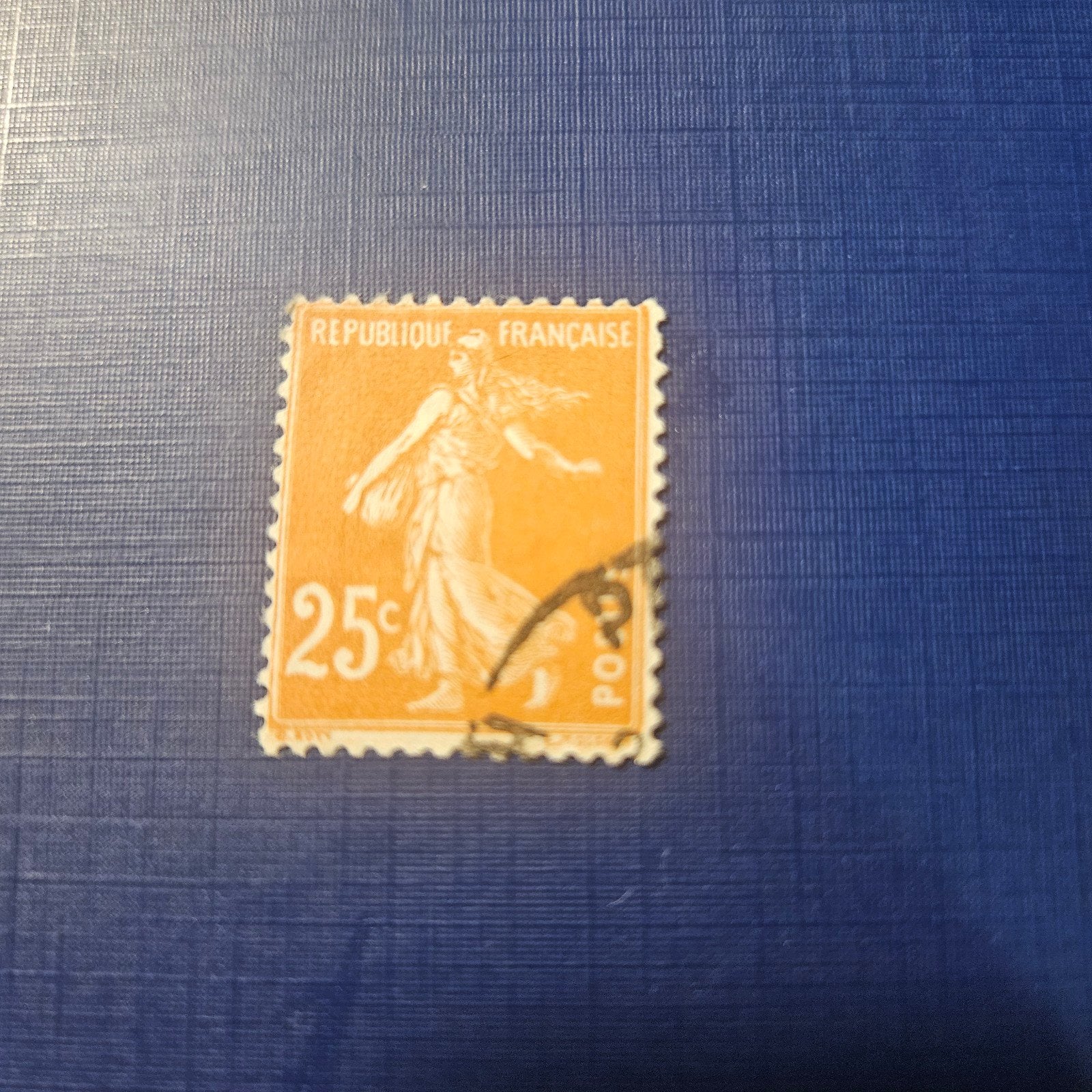 Frankrijk nr 215, Ophalen of Verzenden, Gestempeld