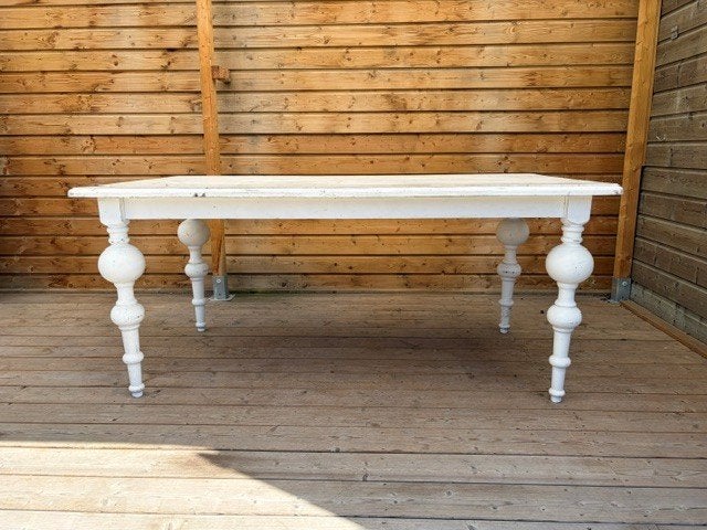 houten tafel, Ophalen, Gebruikt, Vijf personen of meer, 150 tot 200 cm