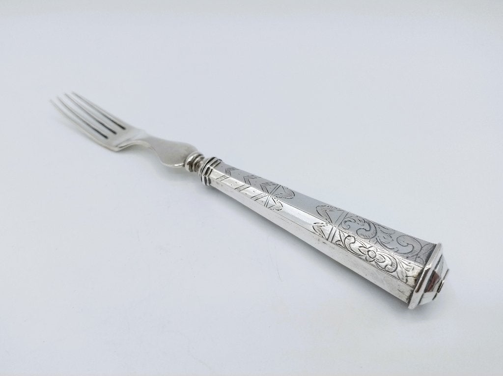 Zilveren vork, Middelburg, 1777, Verzenden, Zilver