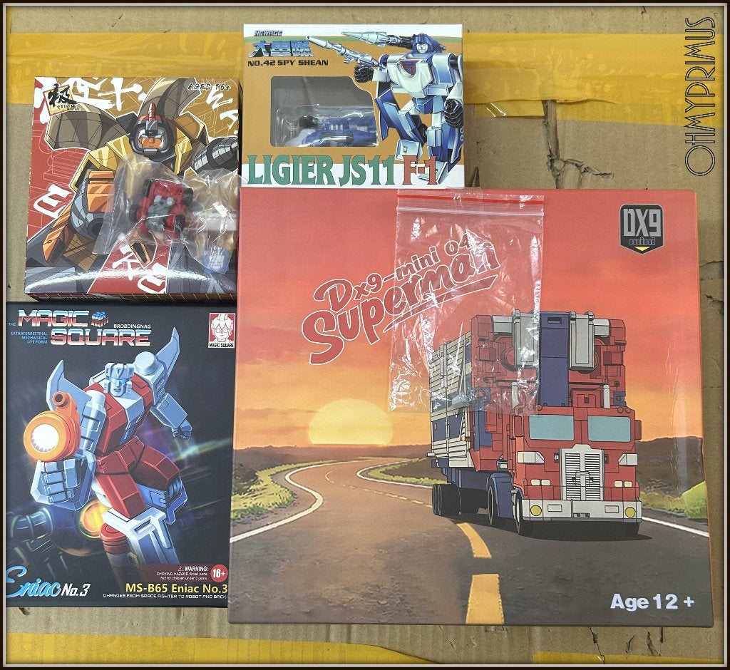 <𝗜𝗡 𝗦𝗧𝗢𝗖𝗞> 3rd Party Transformers, Verzenden, Nieuw