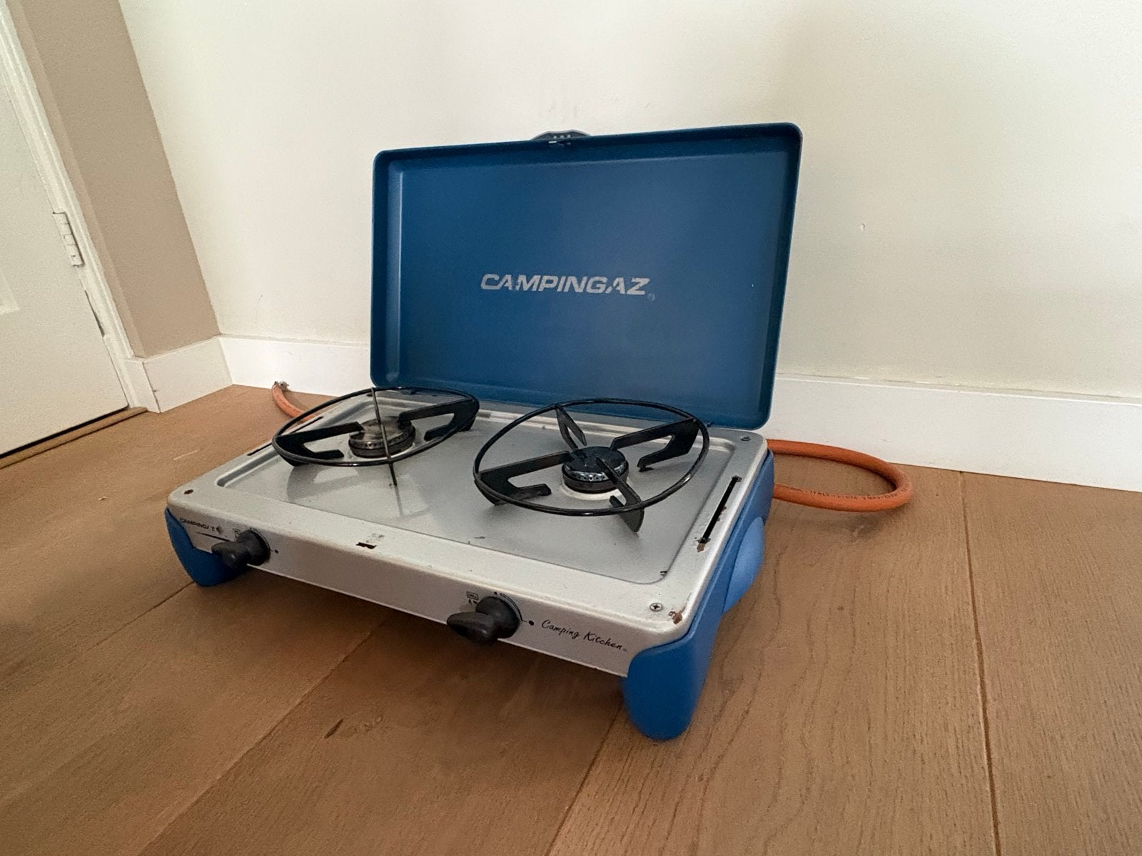 Campingaz Camping Kitchen 2 met grill en windscherm, Ophalen, Gebruikt