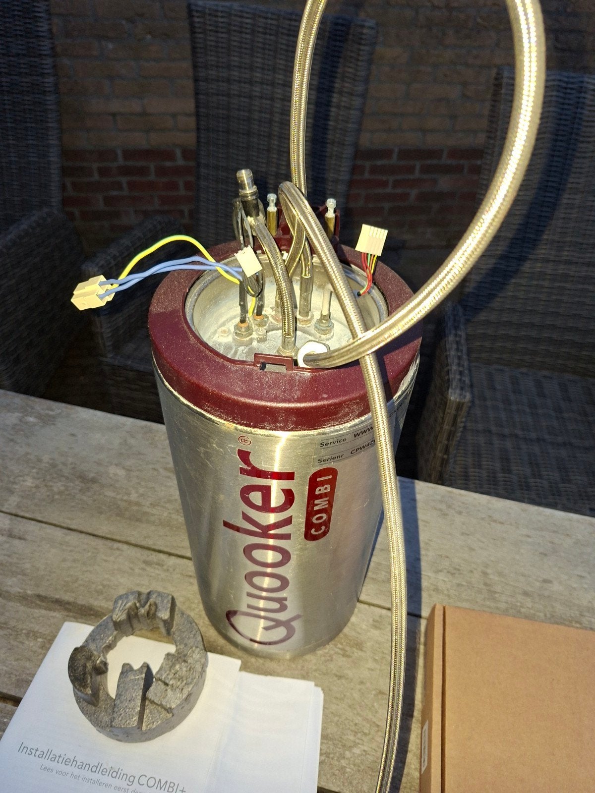 Quooker Combi (oud model) - Kraan in orde, boiler defect, Minder dan 20 liter, Ophalen, Gebruikt, Boiler