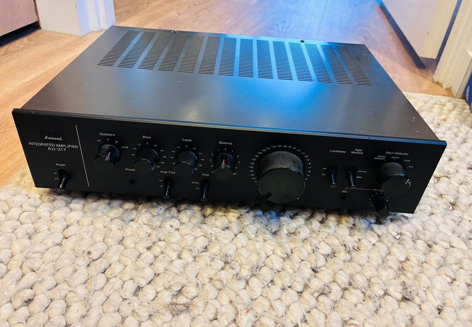 Sansui Au-317 Au317 MK1 gereviseerd, Ophalen, Zo goed als nieuw, Minder dan 60 watt, Overige merken
