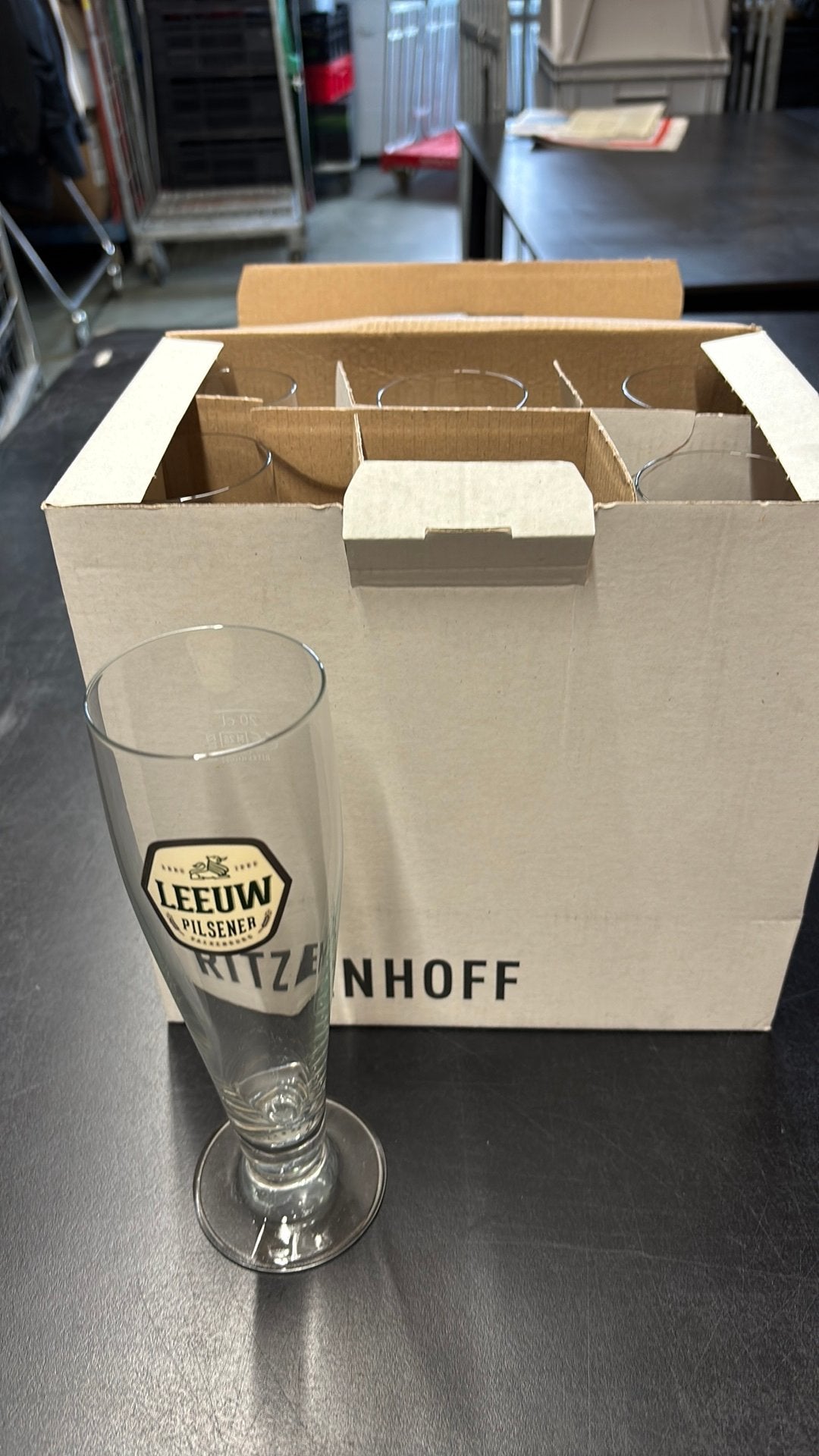LEEUW bierglazen, Ophalen, Nieuw, Bierglas