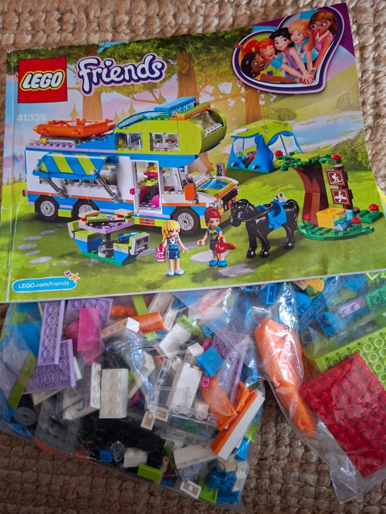 LEGO Friends Camper, Ophalen of Verzenden, Zo goed als nieuw