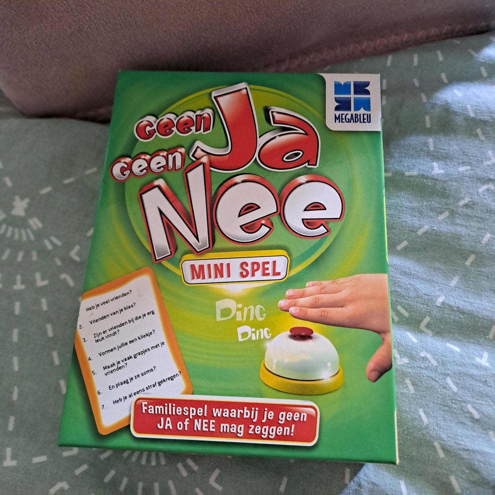 Ja/nee spel, Een of twee spelers, Ophalen, Zo goed als nieuw, Megableu