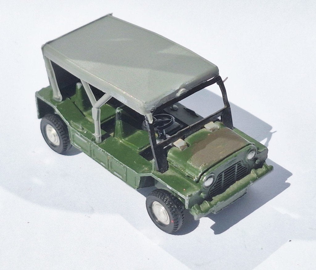 Austin Mini Moke Dinky Toys, Ophalen of Verzenden, Gebruikt, Auto, Dinky Toys
