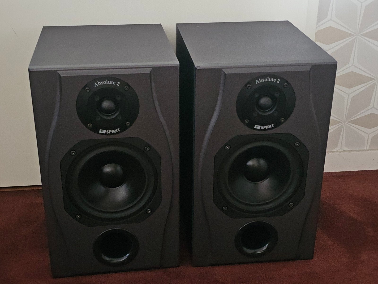 Soundcraft studio boxen Spirit Absolute 2  i.z.g.st. 95w, Overige merken, Gebruikt, Speakerset, Ophalen of Verzenden