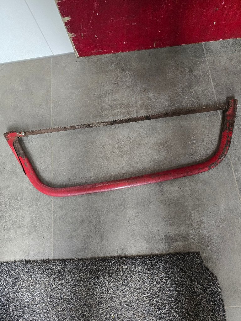 grote beugelzaag, Tuin en Terras, Handzagen, Ophalen, Gebruikt, Beugelzaag