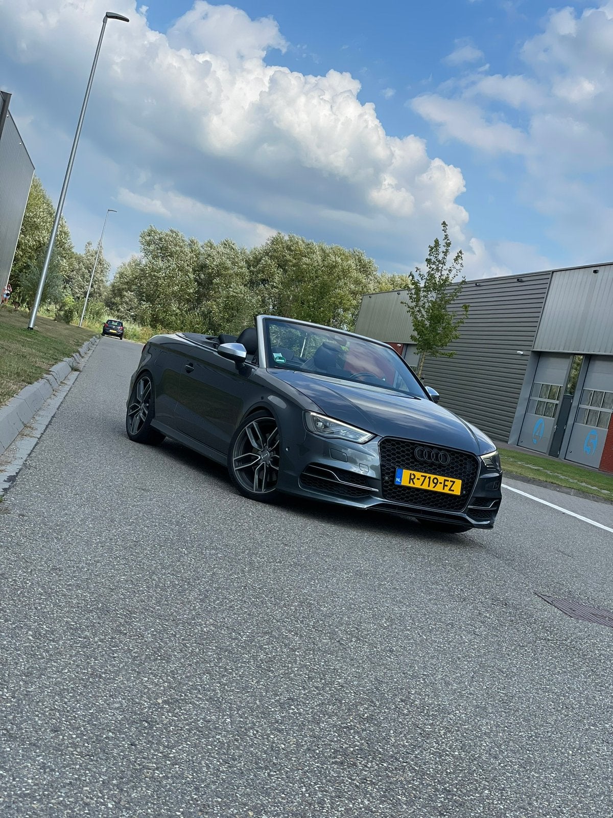 Audi S3 cabrio, Quattro, full option, keyless, Nieuwe APK, Auto's, Audi, Automaat, S3, Zwart, 1595 kg