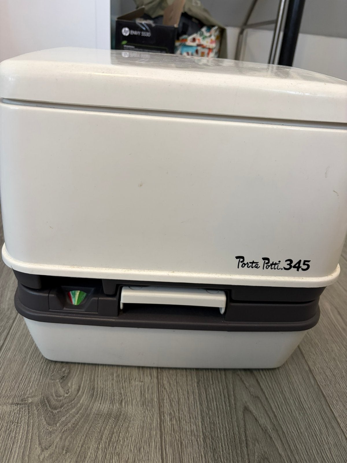 Porta potti, Ophalen, Zo goed als nieuw
