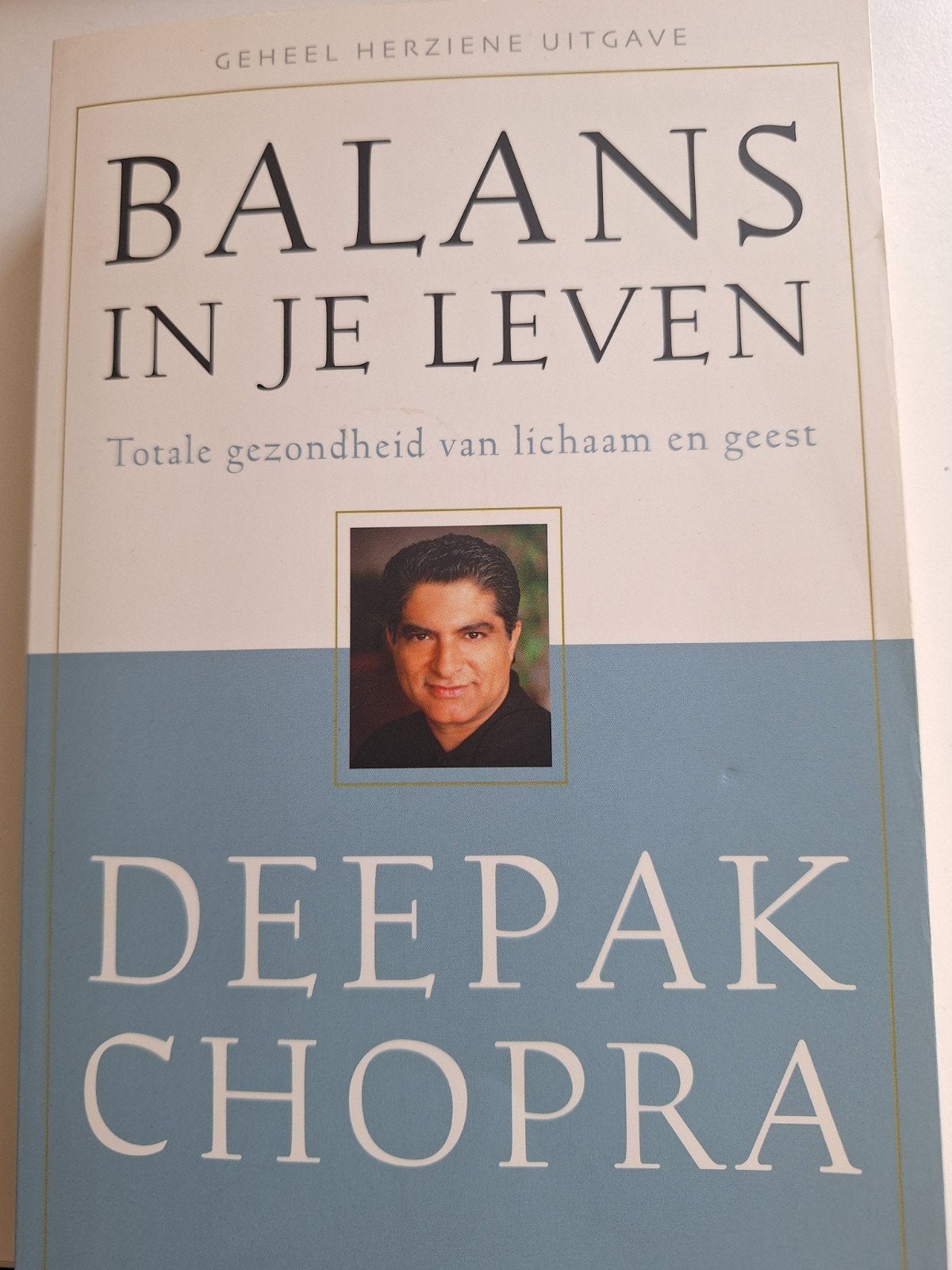 Balans in je leven - Deepak Chopra, Boeken, Ophalen of Verzenden, Zo goed als nieuw, Gezondheid en Conditie, Deepak Chopra