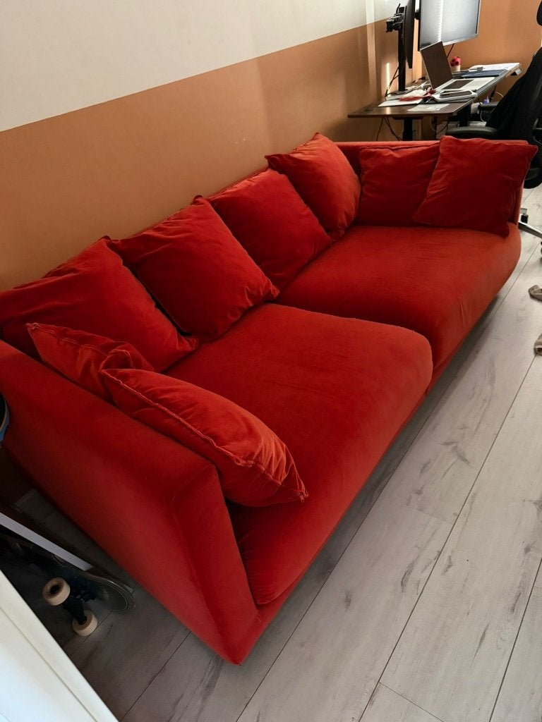 Bank/Sofa, Huis en Inrichting, Banken | Sofa's en Chaises Longues, Ophalen, Gebruikt, 150 tot 200 cm, Driepersoons