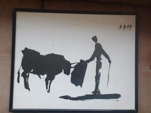 Picasso Toros Y Toreros Print Beeldrecht Amsterdam 3.4.59, Ophalen