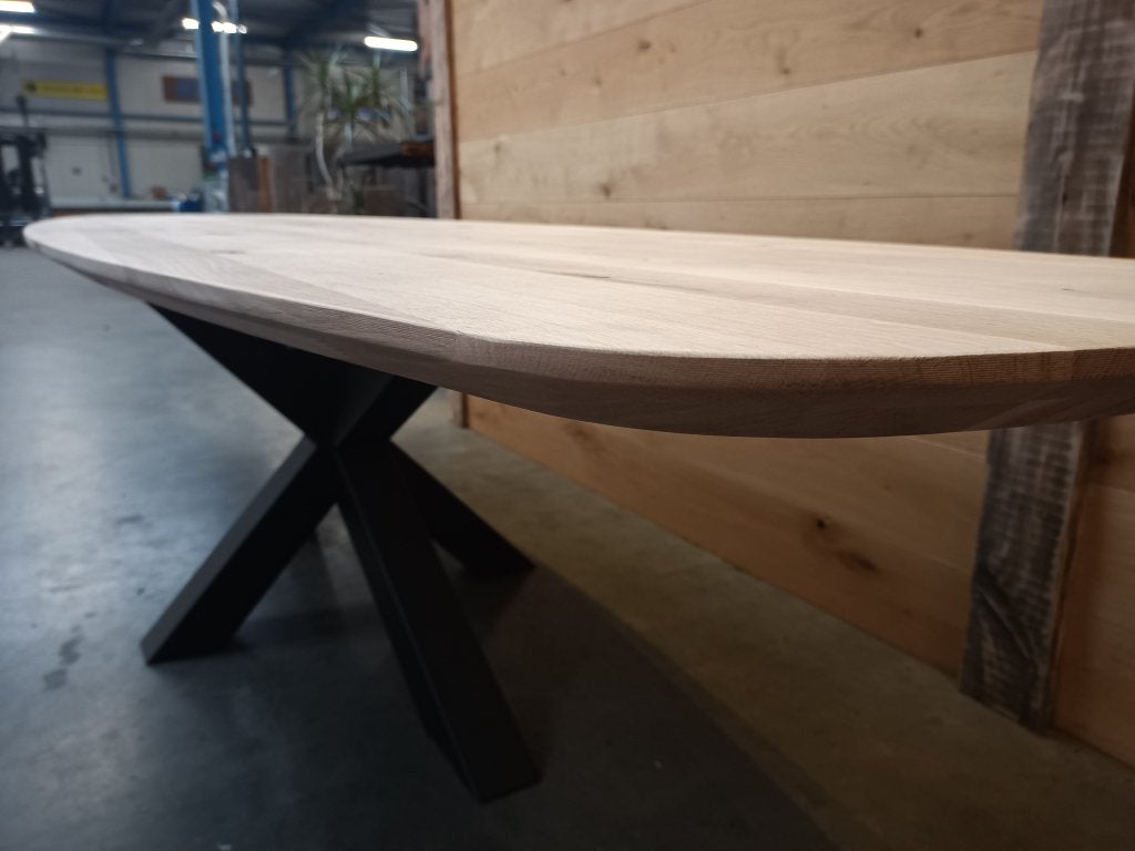 Deens ovale tafels 200  240  300cm, Huis en Inrichting, Niet ingevuld, Vijf personen of meer, Ovaal, Niet ingevuld