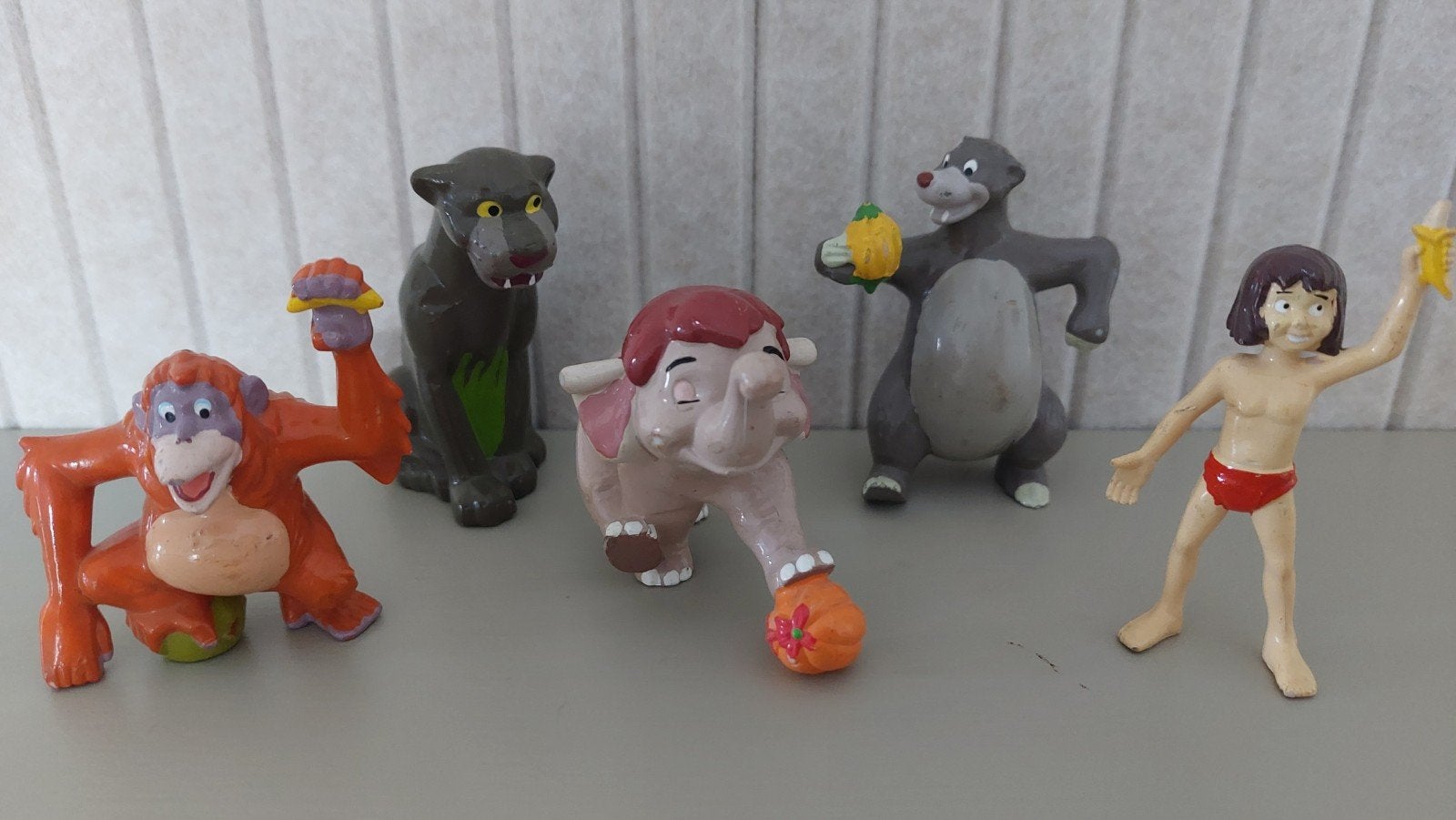 Walt Disney's The Jungle Book/Jungle Boek Figuren, Verzamelen, Ophalen of Verzenden, Leeuwenkoning of Jungle Boek, Gebruikt, Beeldje of Figuurtje
