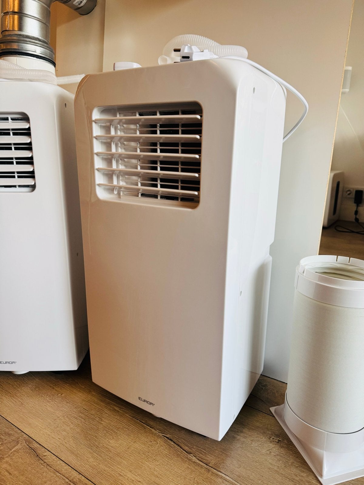 Eurom PAC 9.2 Mobiele Airco - Koelen, Ventileren, Ontvochtig, Ophalen, Minder dan 60 m³, 3 snelheden of meer, Zo goed als nieuw
