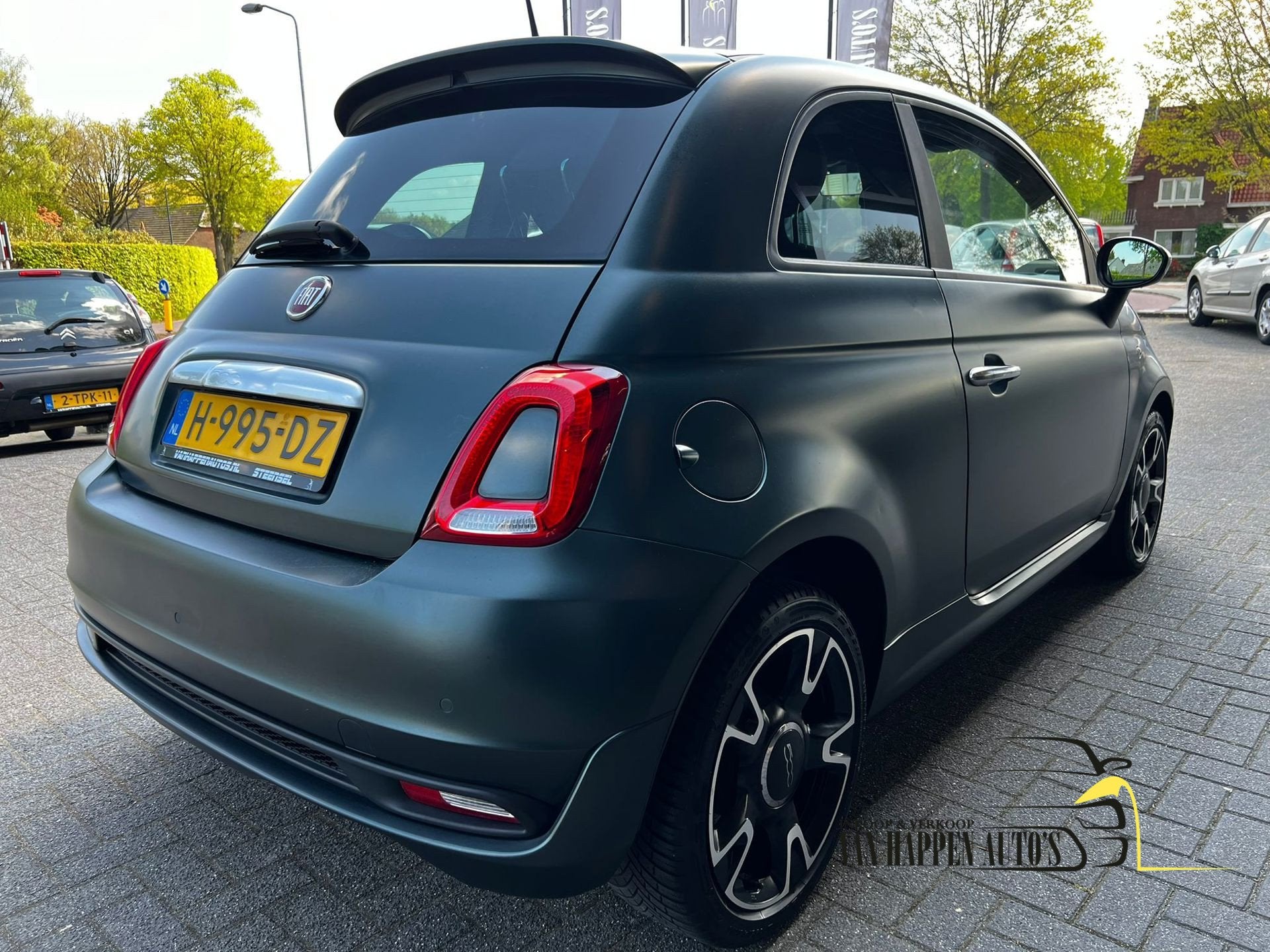 Fiat 500 0.9 TwinAir Turbo Rockstar / APK 7-2027, Auto's, Voorwielaandrijving, Euro 6, Leder en Stof, Origineel Nederlands