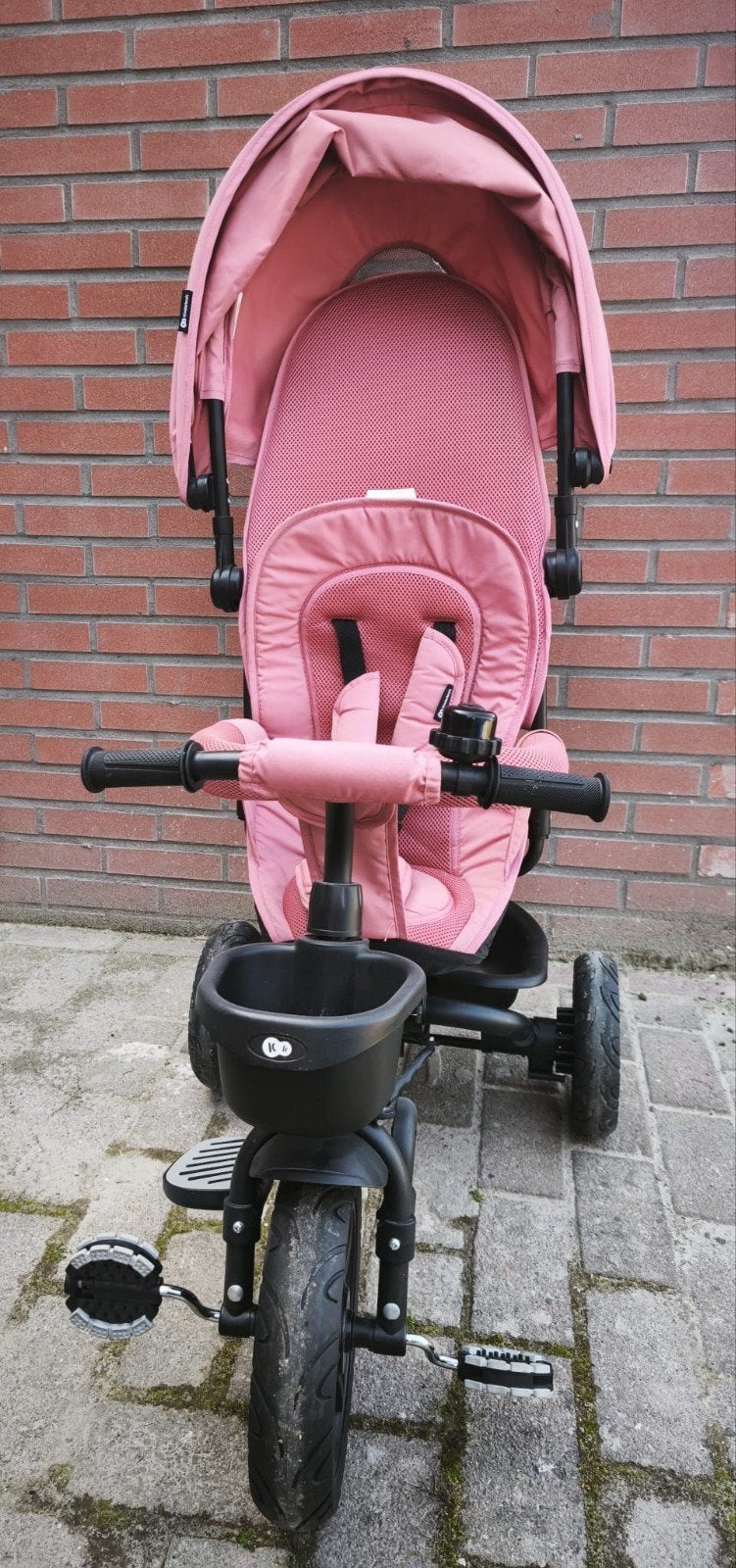 Kinderkraft driewieler met duwstang en verstelbare zitting, Fietsen en Brommers, Ophalen of Verzenden, Gebruikt, Kinderkraft, Verstelbare zitting
