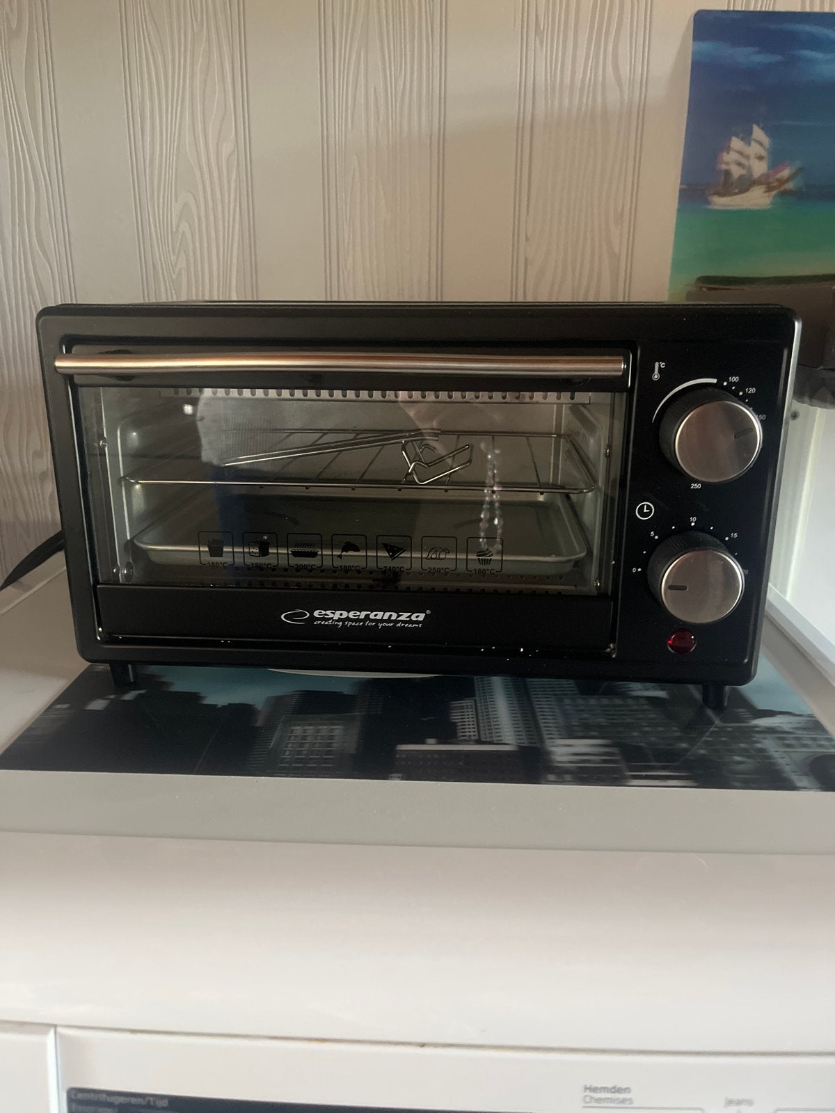Esperanza Mini-oven - Compact en veelzijdig, Ophalen, Minder dan 45 cm, Overige merken, Zo goed als nieuw