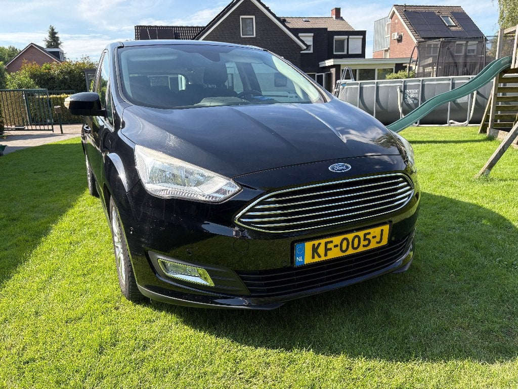 Ford C-Max 1.5 Ecoboost 110KW /150PK 2016 Zwart, Auto's, Ford, Voorwielaandrijving, Stof, 1498 cc, 4 cilinders