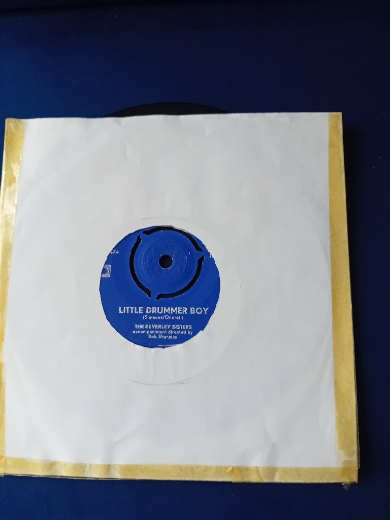 The Beverley Sisters - Little Drummer Boy ---t 4909, Cd's en Dvd's, Vinyl Singles, Originele persing, Verzenden, Gebruikt, Pop