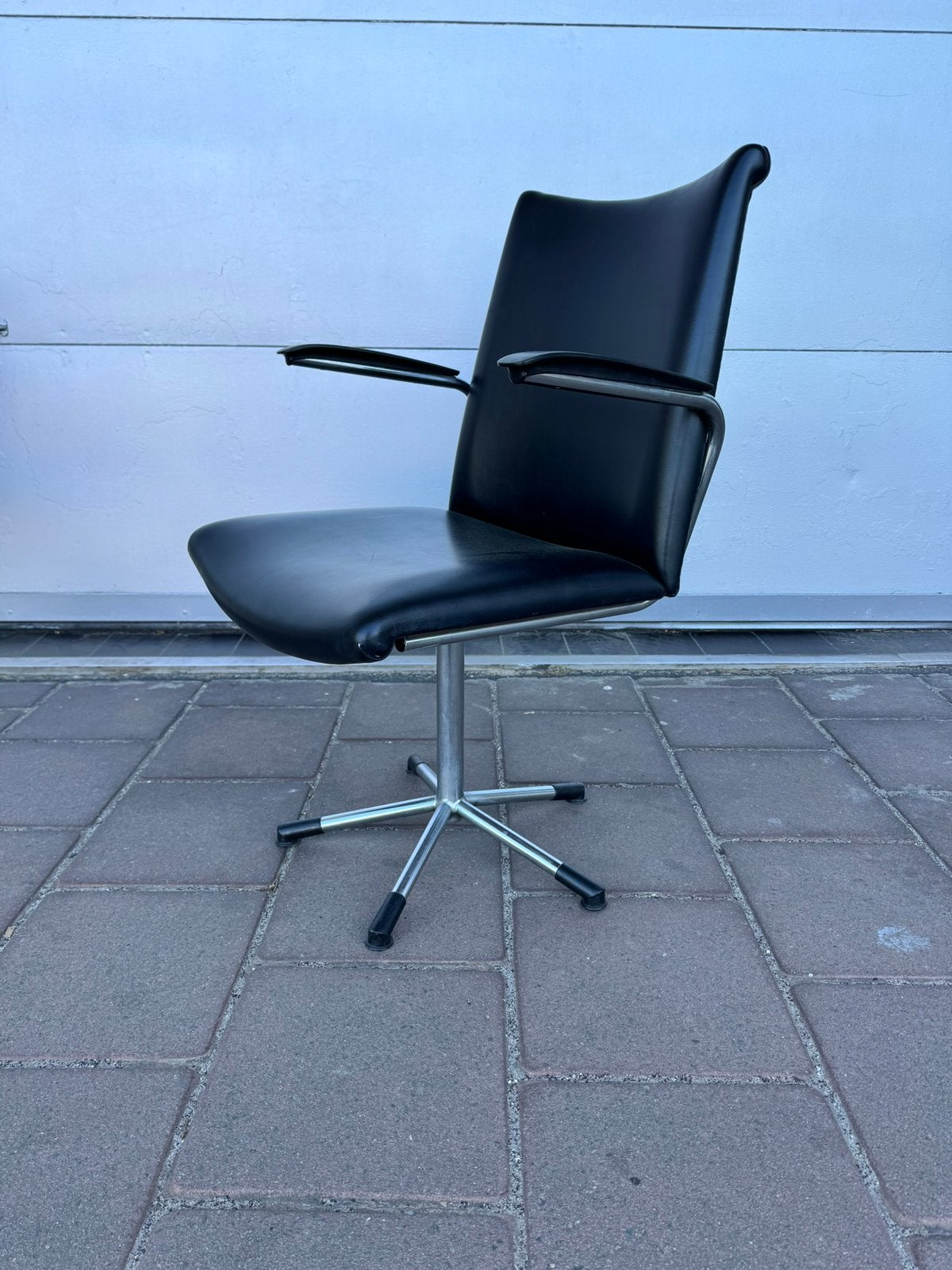 Jaren 50 Gebroeders De Wit burostoel Gispen, Ophalen, Gebruikt
