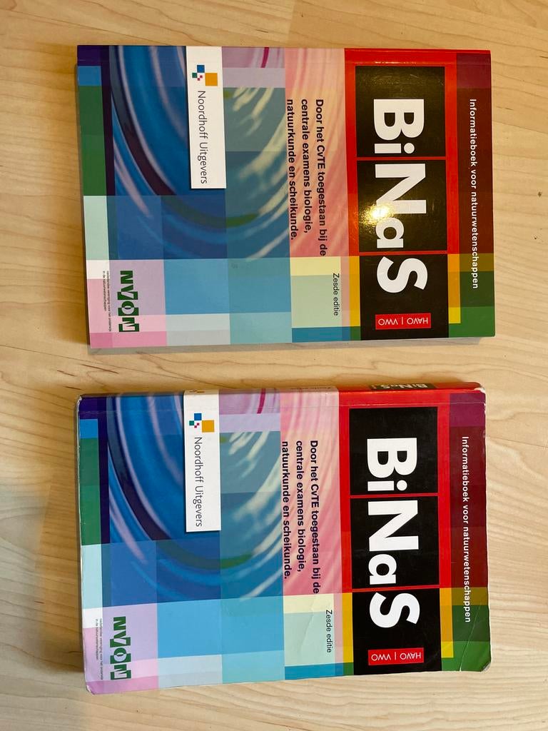 BiNaS HAVO/VWO Zesde editie - Informatieboek, Ophalen, Beta, Gelezen, HBO