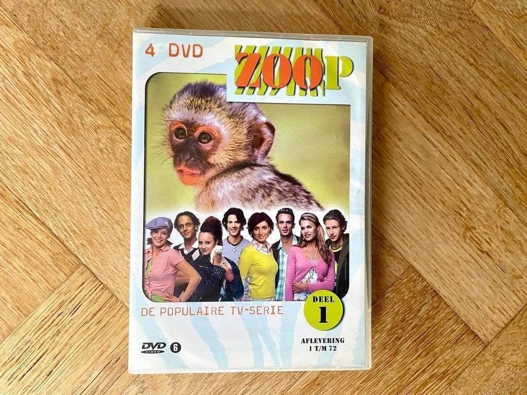 Zoop - Seizoen 1 op DVD (4 discs, nette staat), Alle leeftijden, Tv-serie, Zo goed als nieuw, Dieren