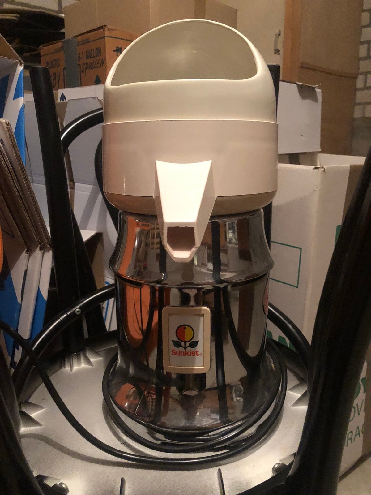 Sunkist citruspers, Ophalen, Gebruikt, Koffiemachine