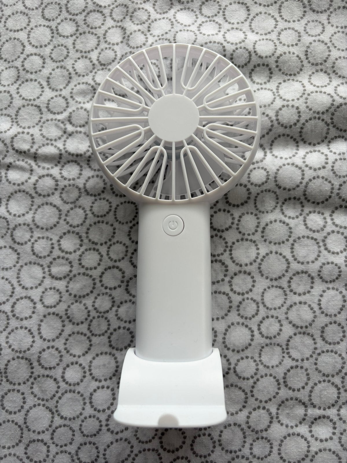 Mini hand ventilator, Ophalen of Verzenden, Zo goed als nieuw, Tafelventilator