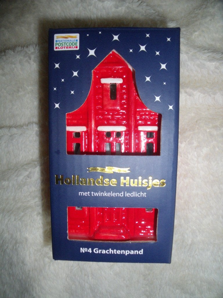 Postcodeloterij huisje nummer 4 grachtenpand NIEUW cpl., Albert Heijn, Ophalen of Verzenden
