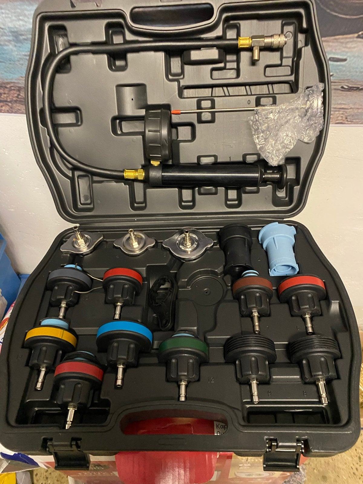 Professionele Koelsysteem Tester Set - Druktest & Vacuüm, Ophalen, Nieuw, Universele onderdelen