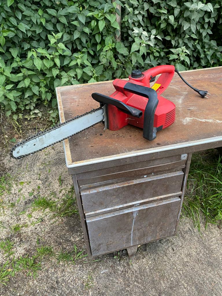 Werkende Elektrische Kettingzaag - TIR KSI 2100, Ophalen, Gebruikt, Overige typen