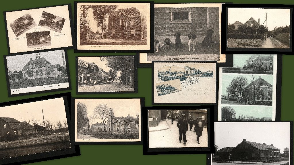 25 Zeer goede topografische ansichtkaarten, Ophalen of Verzenden, Voor 1920, Gelderland