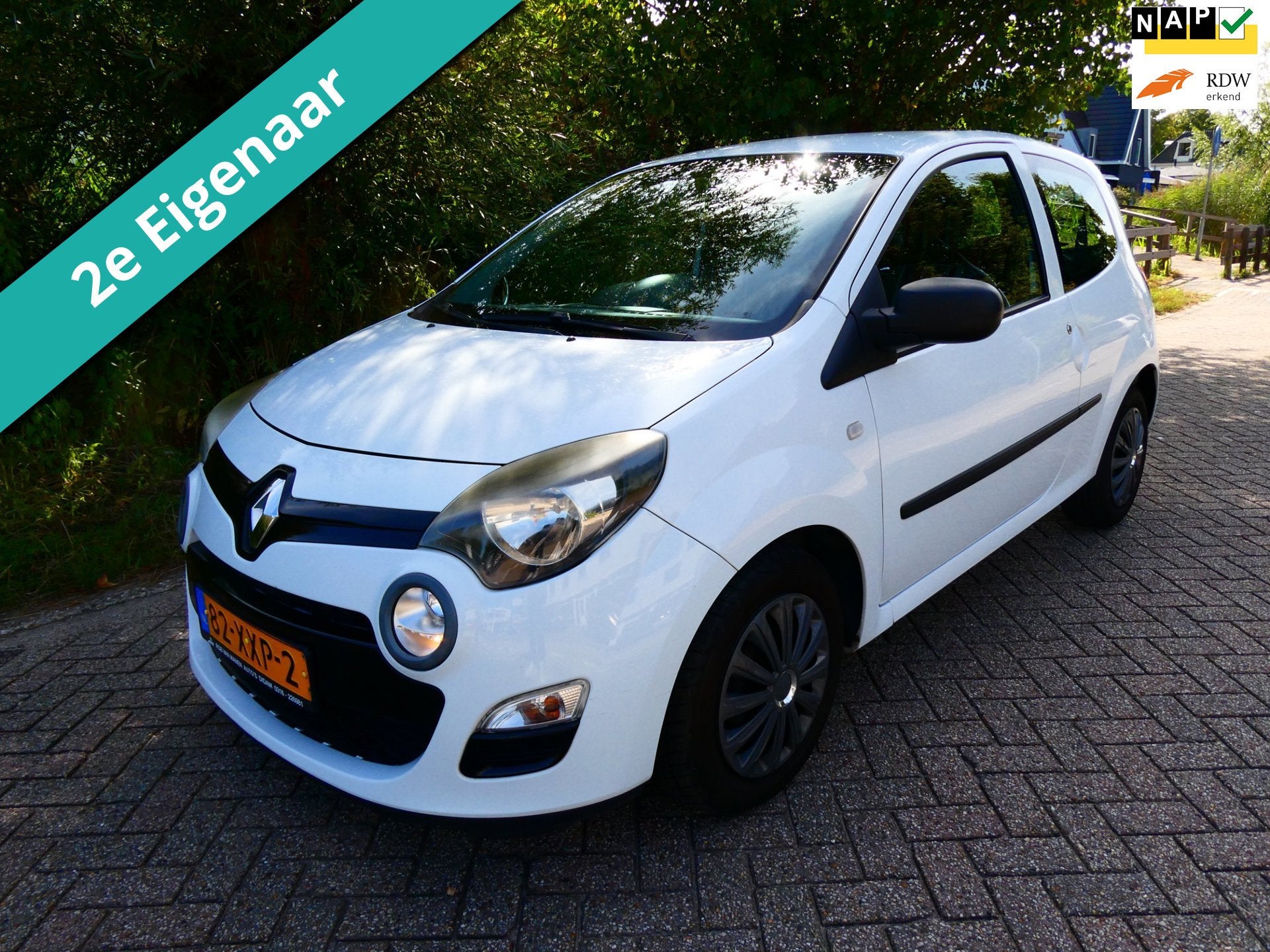 Renault Twingo 1.2 16V Authentique 2e eigenaar Zuinig A-Labe, Voorwielaandrijving, Gebruikt, 4 cilinders, 4 stoelen