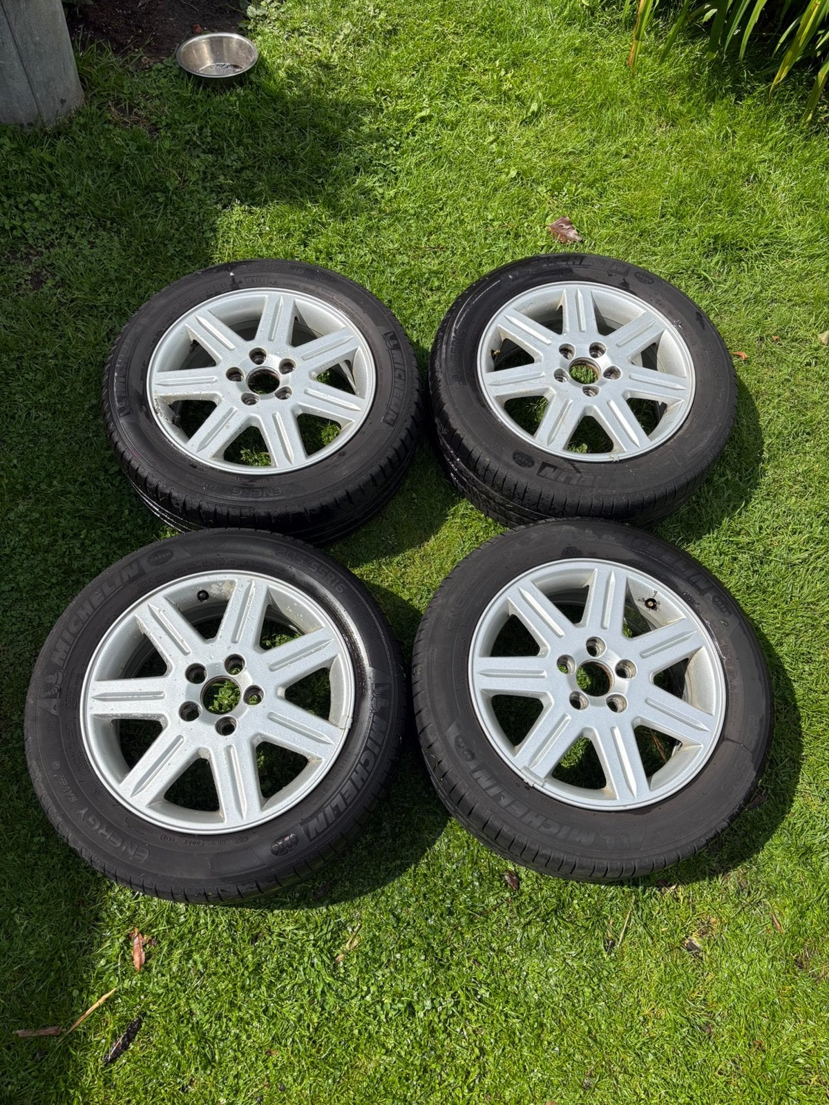 Volvo zomerbanden 205/55R16, Auto diversen, Wieldoppen, Ophalen, Gebruikt