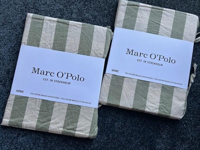Essenza Marc O'Polo 2 Kussenslopen 60/70 VINTAGE LOOK, Info@essenzahome.nl, Overige maten, Ophalen of Verzenden, Hoeslaken of Sloop