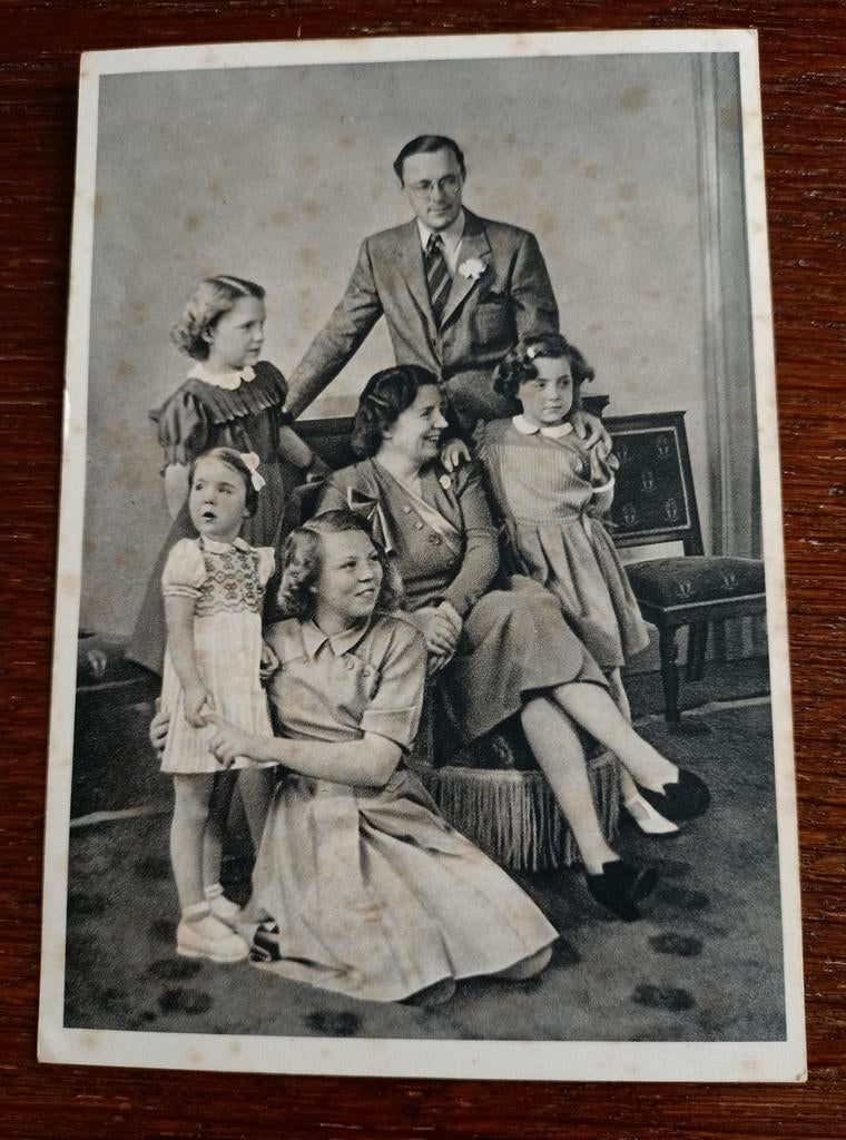 Anjerkaart Prins Bernhard Fonds 29 juni 1951, Ophalen of Verzenden, Overige onderwerpen