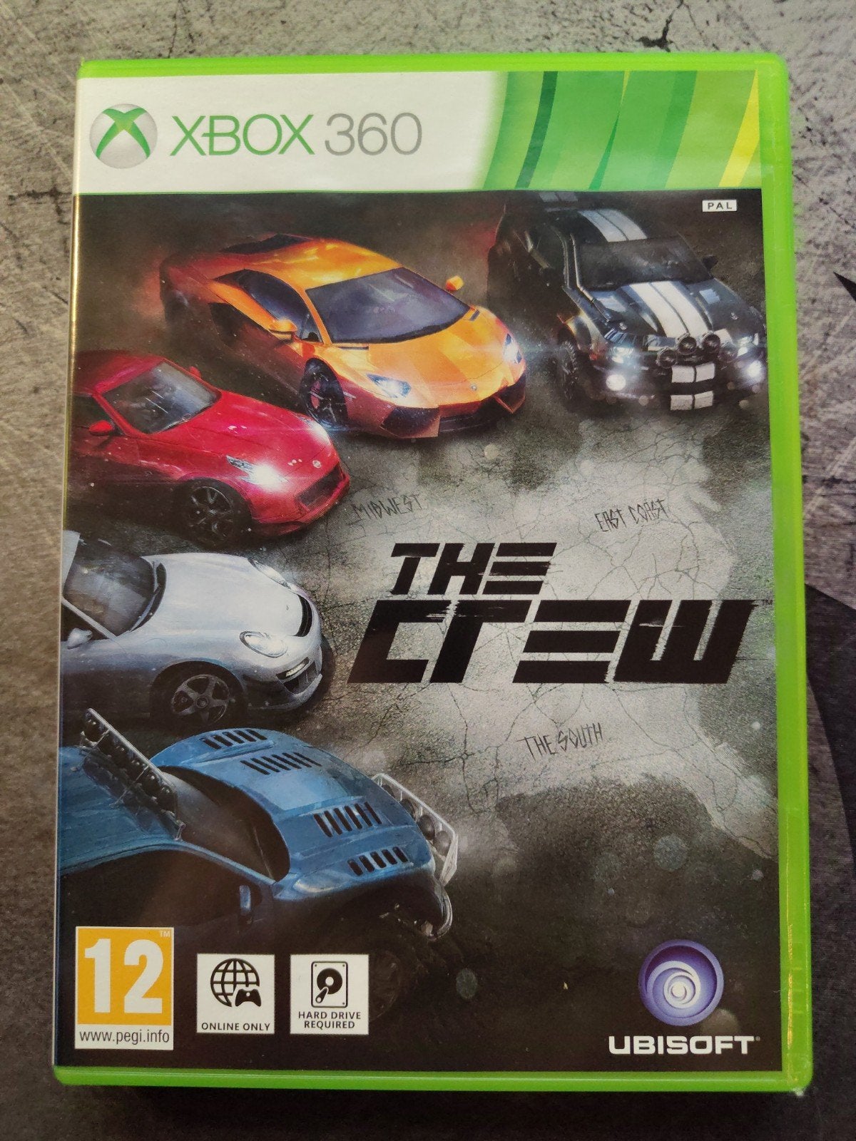 The Crew - Xbox 360 - CIB, Gebruikt, 1 speler, Racen en Vliegen, Ophalen of Verzenden
