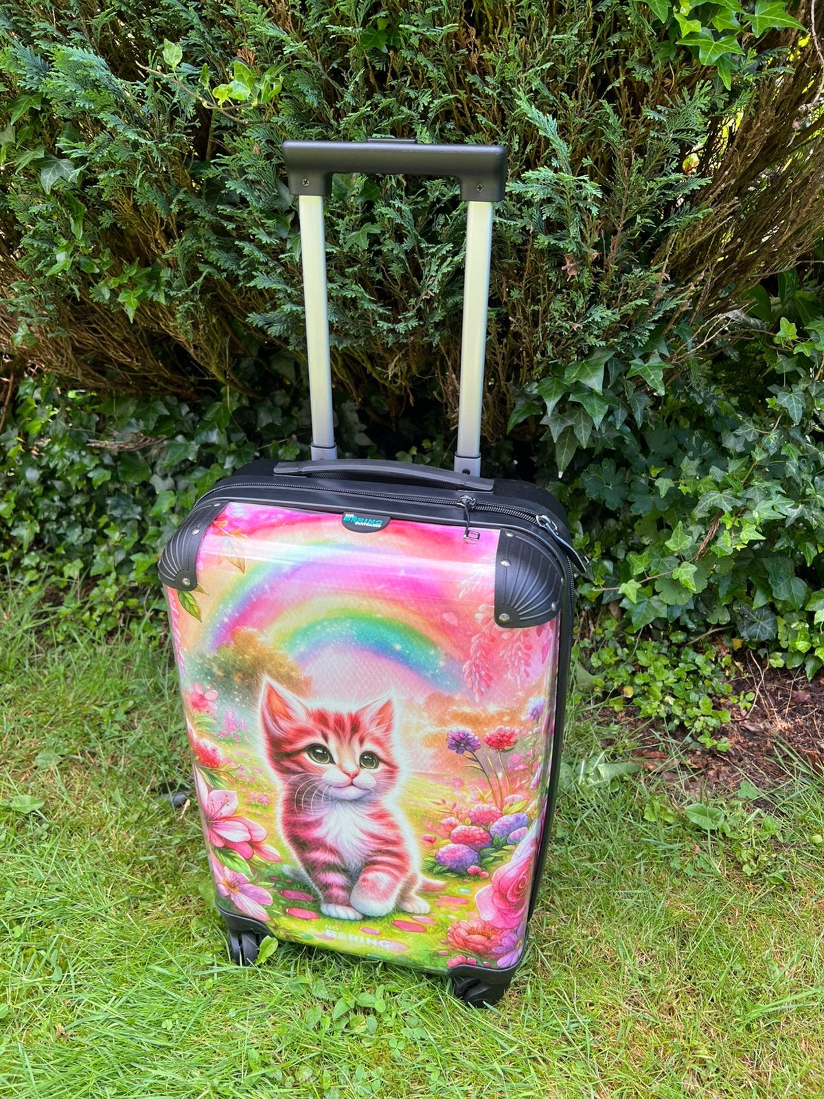 Koffer / handbagage poes whow!, 50 tot 60 cm, Hard kunststof, Nieuw, Ophalen of Verzenden