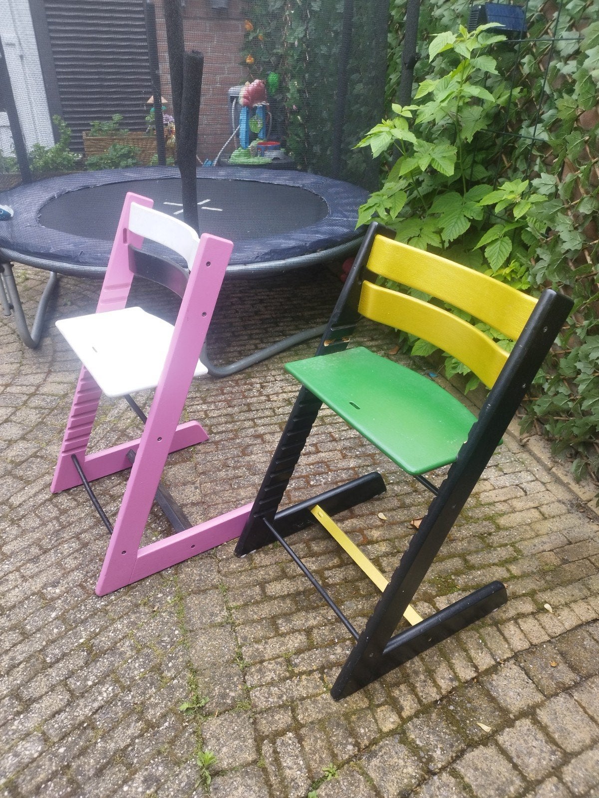 Stokke Tripp Trapp meegroeistoelen (2 stuks), Kinderen en Baby's, Kinderstoelen, Ophalen of Verzenden, Gebruikt, Meegroeistoel