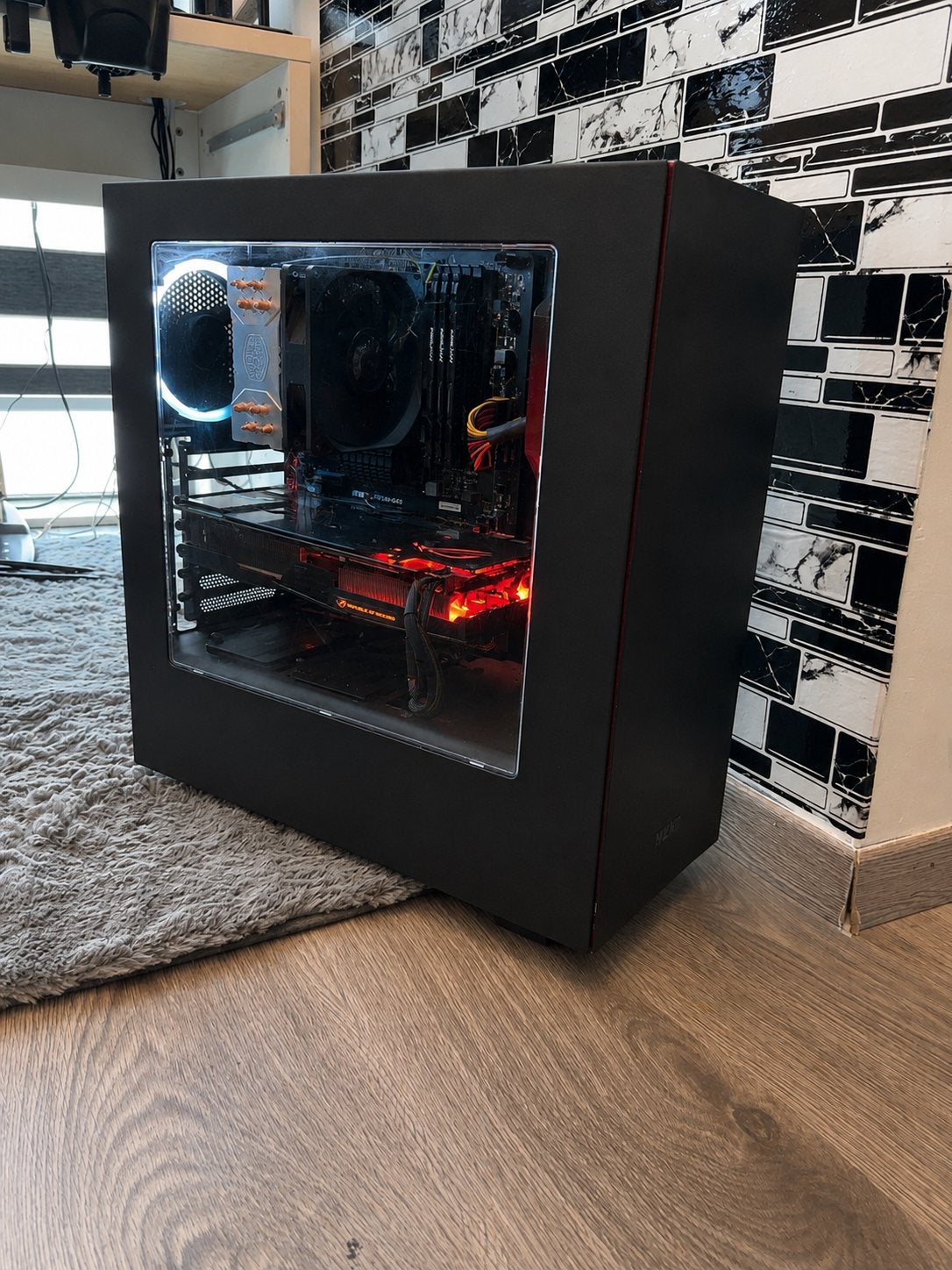 Gaming PC RX 580 8GB | WIFI | 16GB RAM | SSD 256GB + HDD 1TB, Virtual Reality, Ophalen of Verzenden, Zo goed als nieuw, HDD
