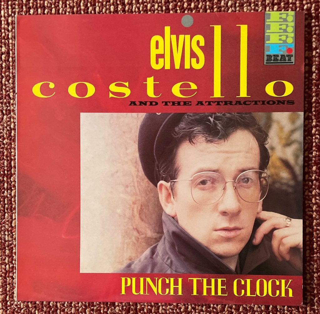 Elvis Costello – Punch The Clock, LP, Gebruikt, Pop, Ophalen of Verzenden