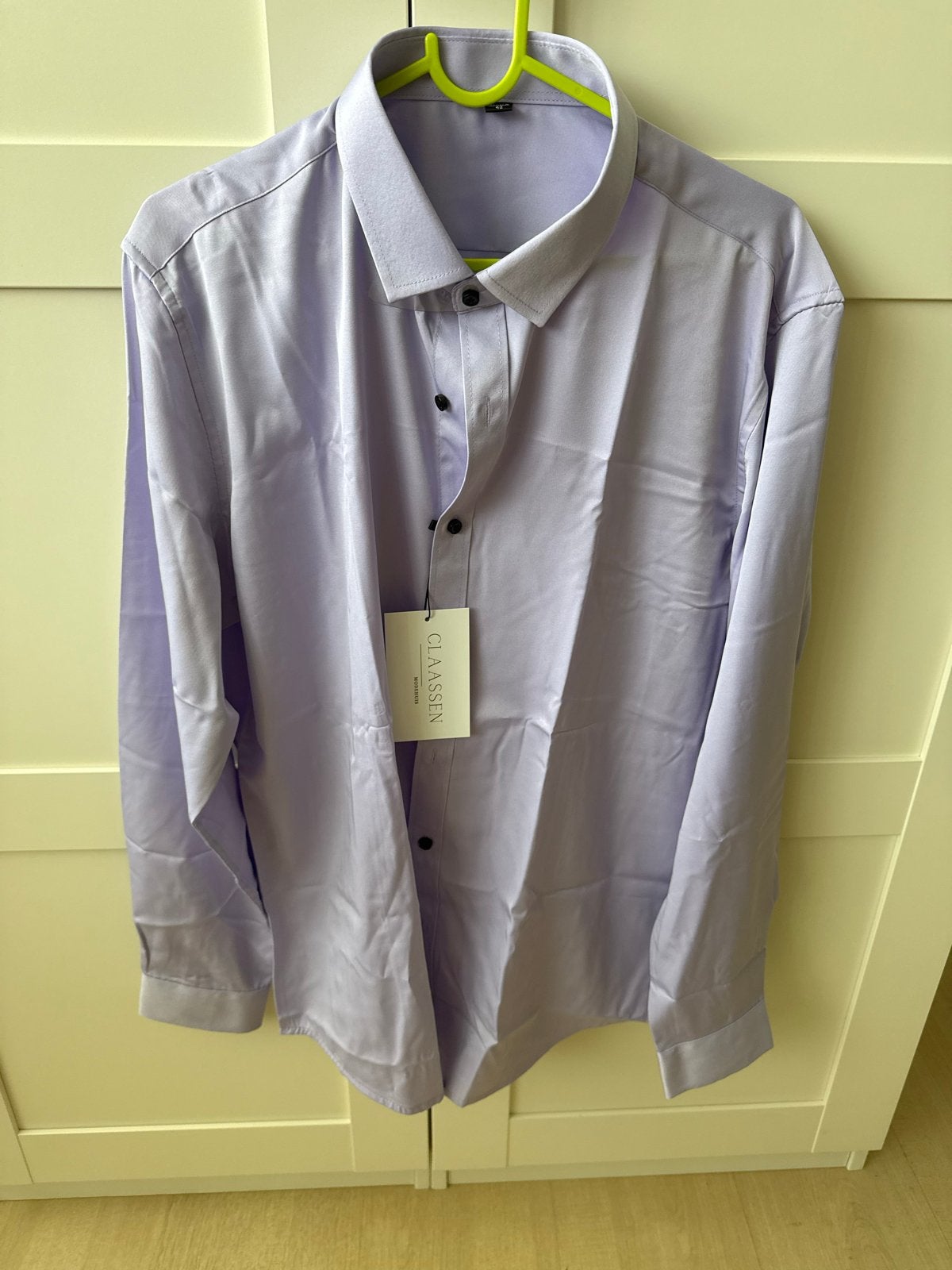 Nieuw Claassen Modehuis blouse/overhemd - Maat 42, Ophalen of Verzenden, Nieuw, Paars, Halswijdte 41/42 (L)