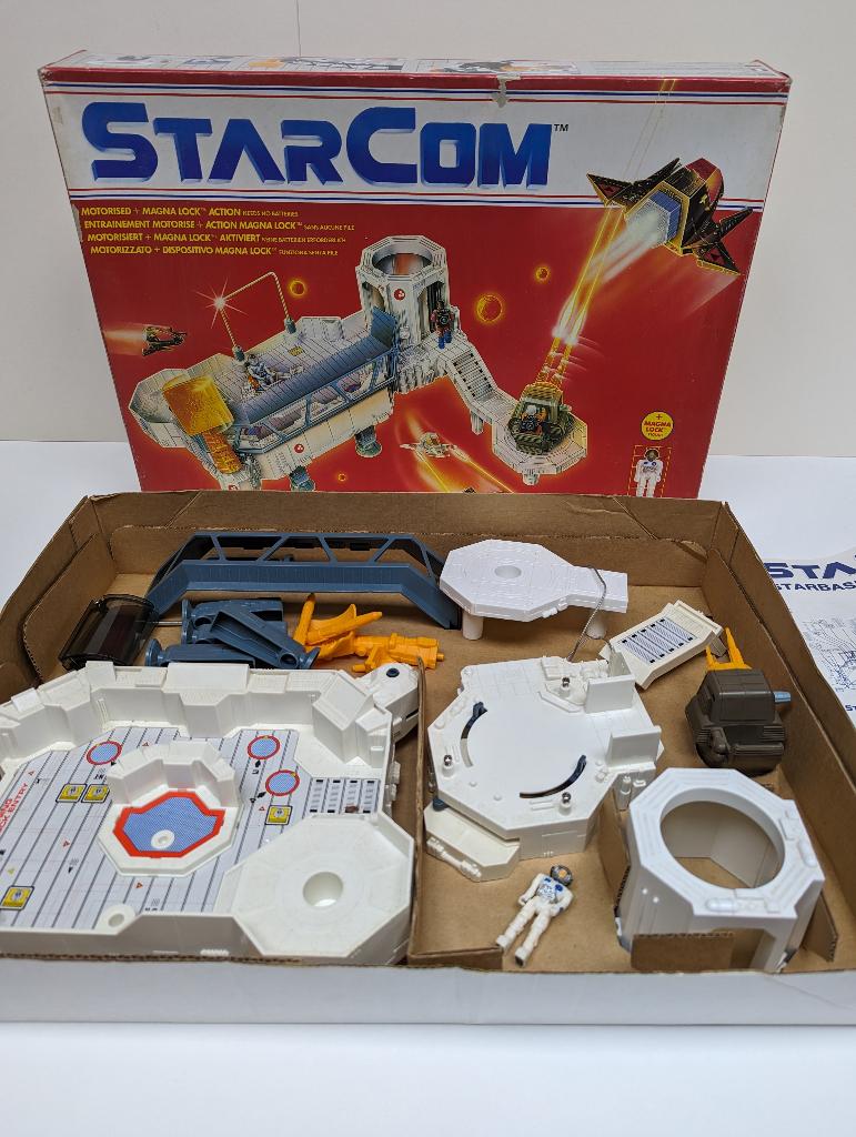 COLECO StarCom Starbase Command H.Q. met doos, Verzamelen, Speelgoed, Gebruikt, Ophalen of Verzenden