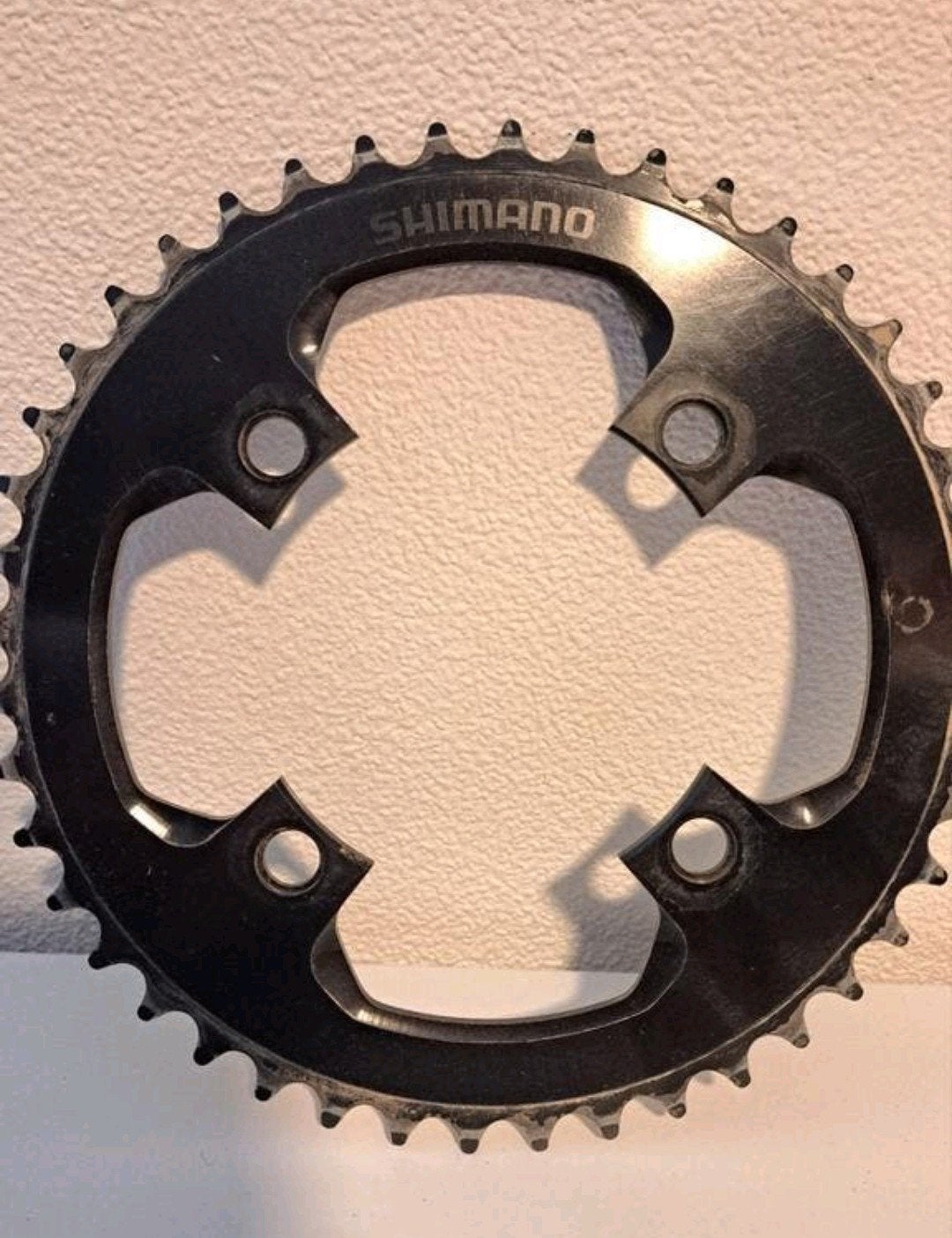 Shimano DXR kettingblad
1 x 43 tands
1 x 44 tands
Bcd 104, Crankstel of Pedalen, BMX, Ophalen of Verzenden, Zo goed als nieuw
