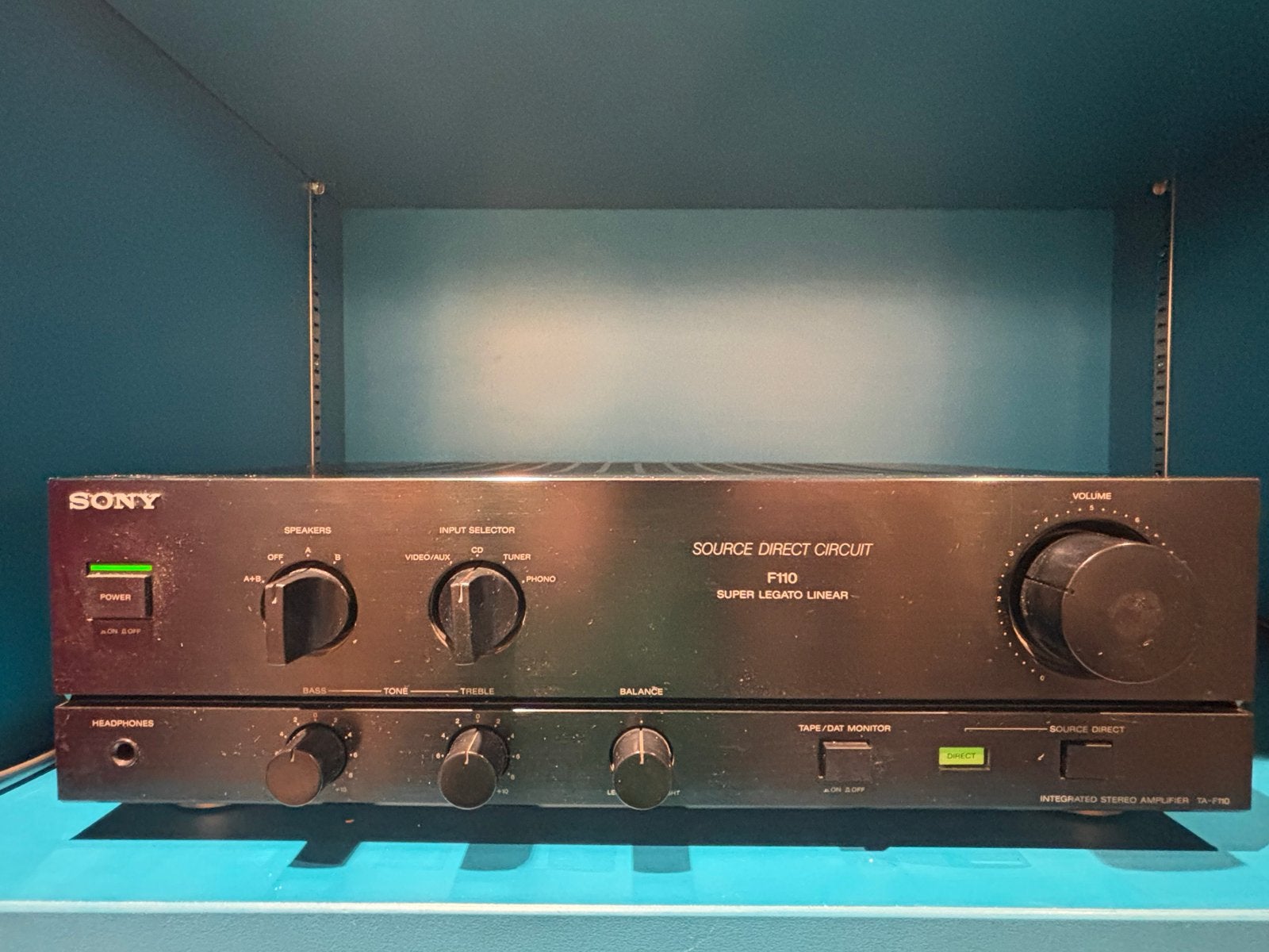 Sony TA-F110 Geïntegreerde Stereo Versterker, Ophalen, Gebruikt, Sony, Minder dan 60 watt