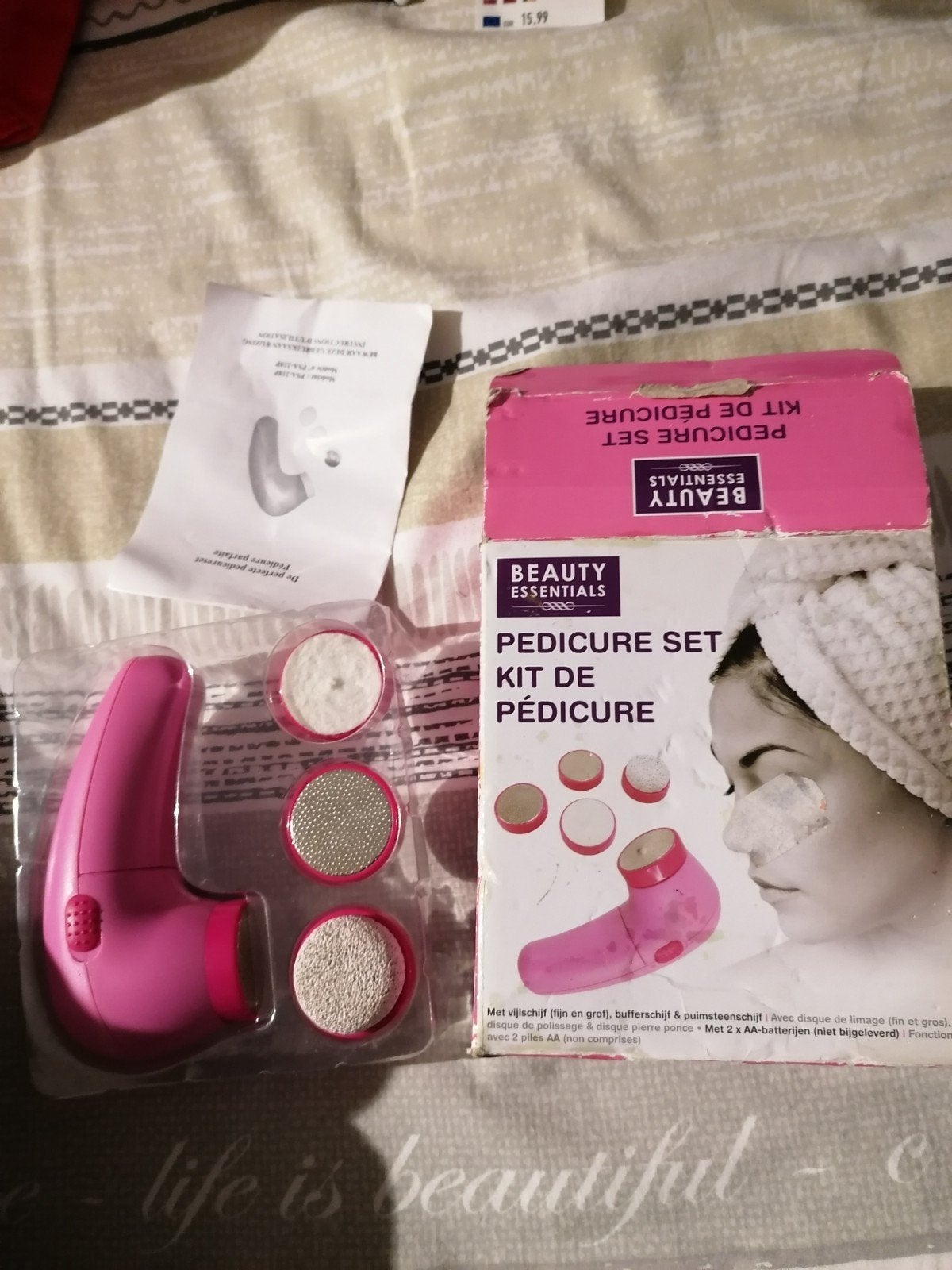 Beauty Essentials Pedicure Set, Ophalen of Verzenden, Nieuw, Overige typen